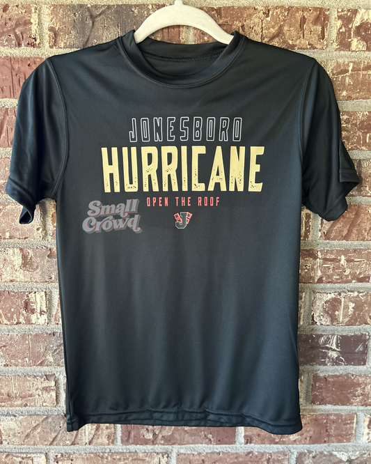 Jonesboro Hurricane OTR - *Moisture Wicking Tee* - black