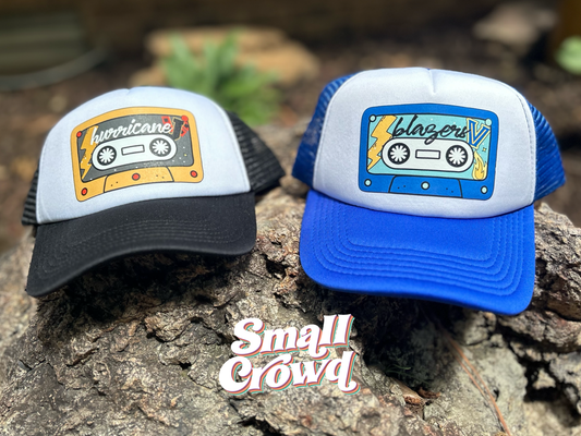 Blazers Mixtape - Blue/White Trucker Hat