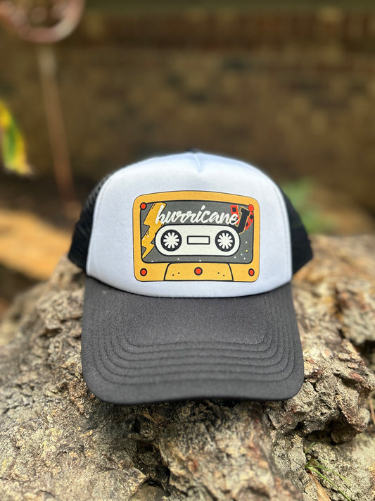 Canes Mixtape - Black/White Trucker Hat