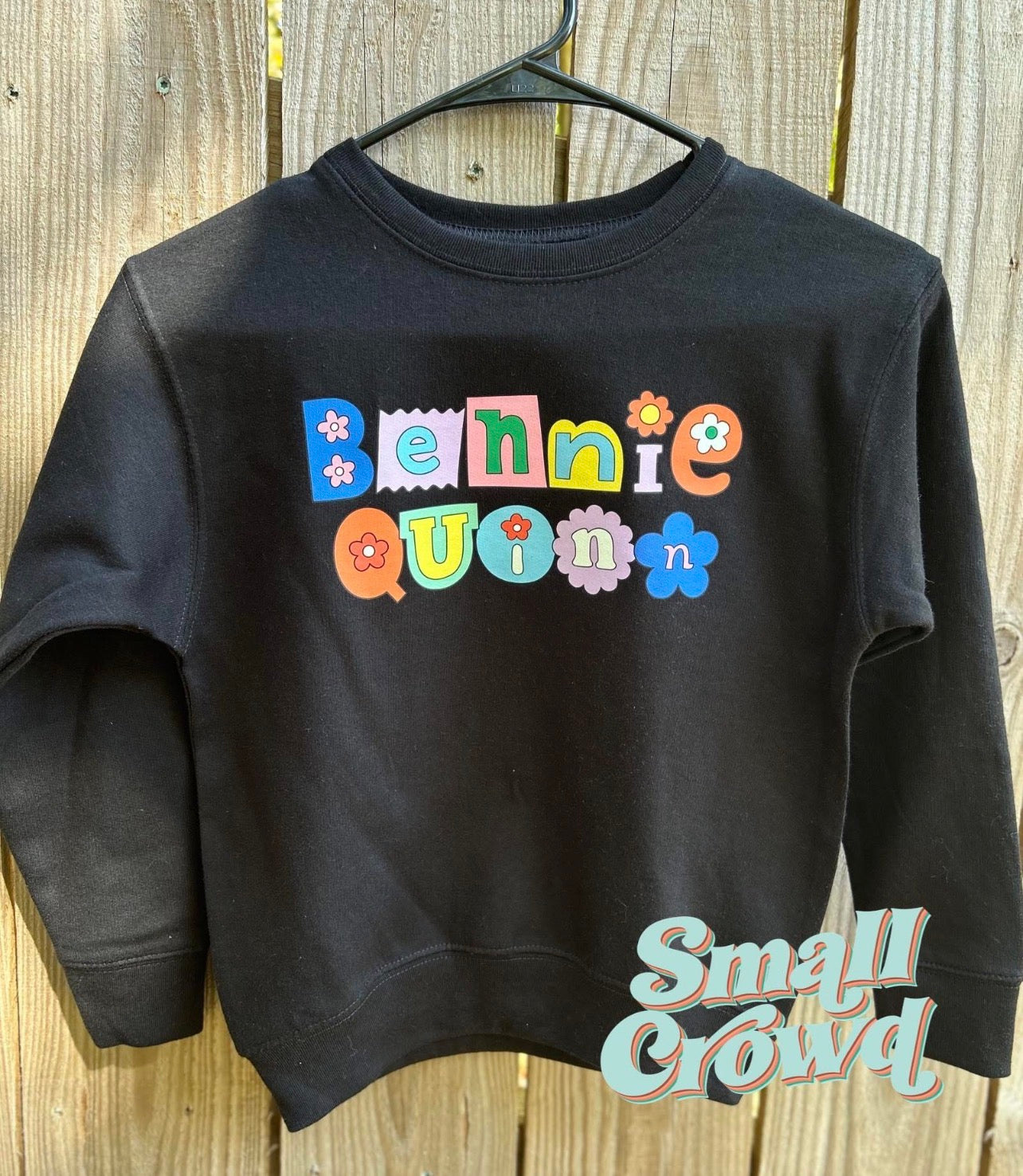 Custom Girly Pop Name - Black