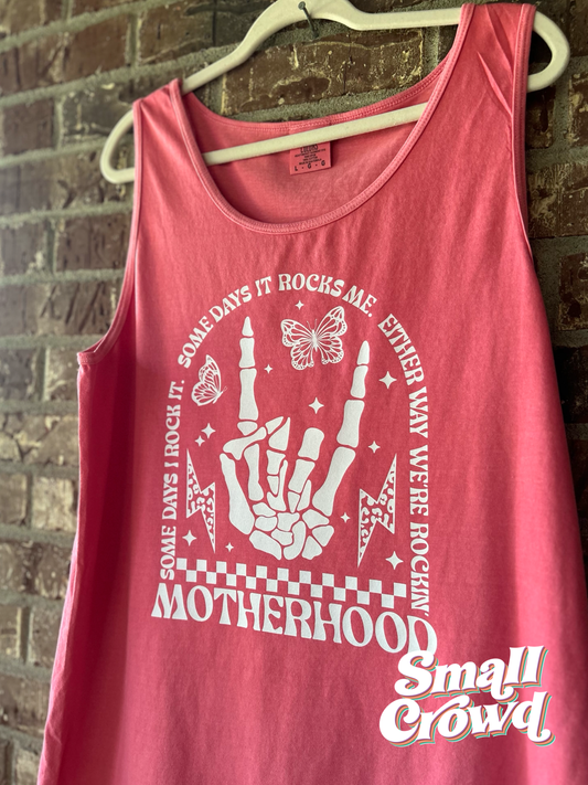 Motherhood Skelly - watermelon - Adult Graphic Tee/Tank