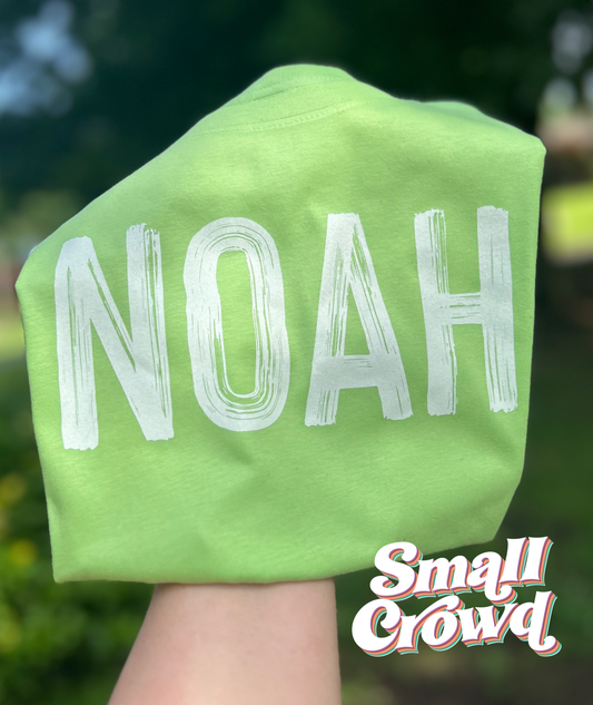 OG Custom Name Tee - Lime