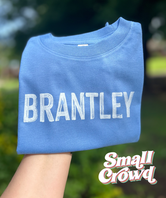 OG Custom Name Tee - Carolina blue