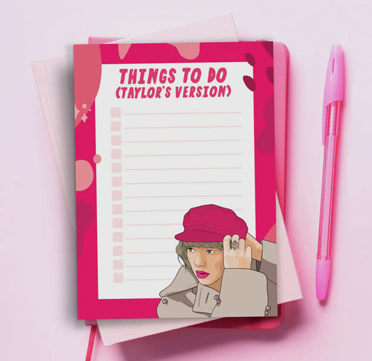 Things To Do (TV) Notepad