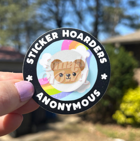 Sticker Hoarders - Laptop/Waterbottle Sticker