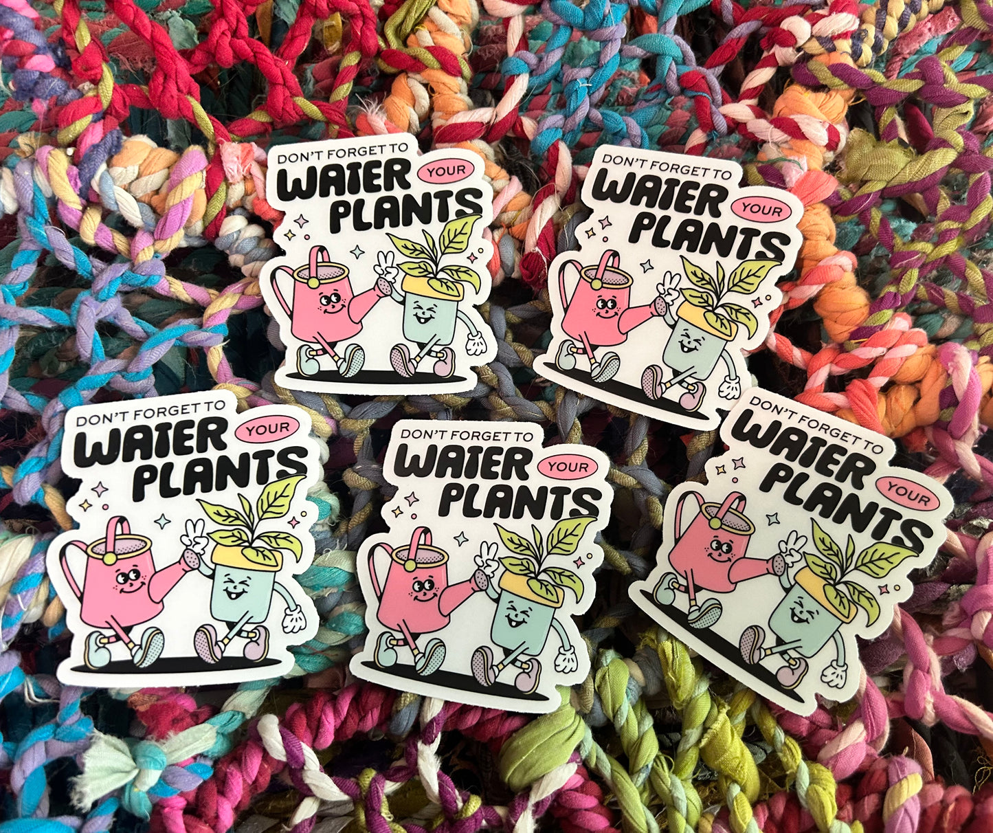 Don't Forget To Water Your Plants - Laptop/Waterbottle Sticker