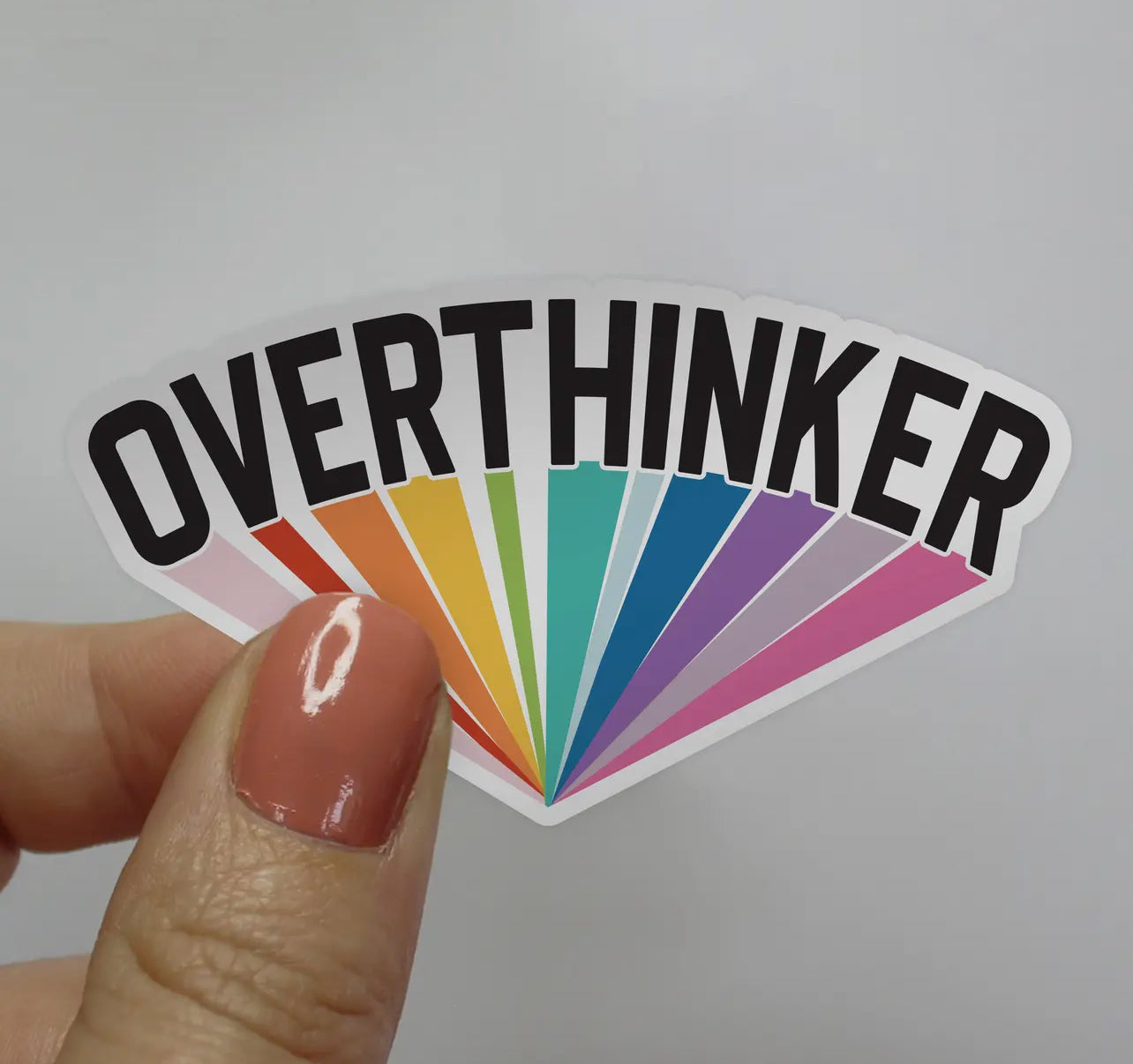 Overthinker - Laptop/Waterbottle Sticker