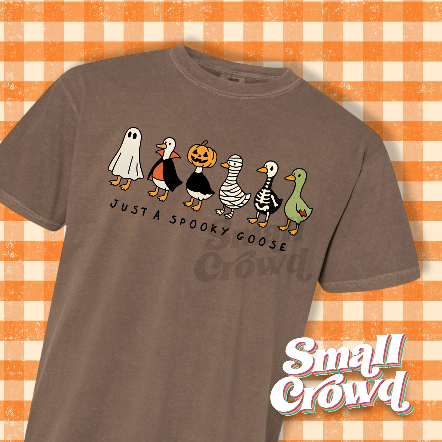 Spooky Goose - Espresso Comfort Colors