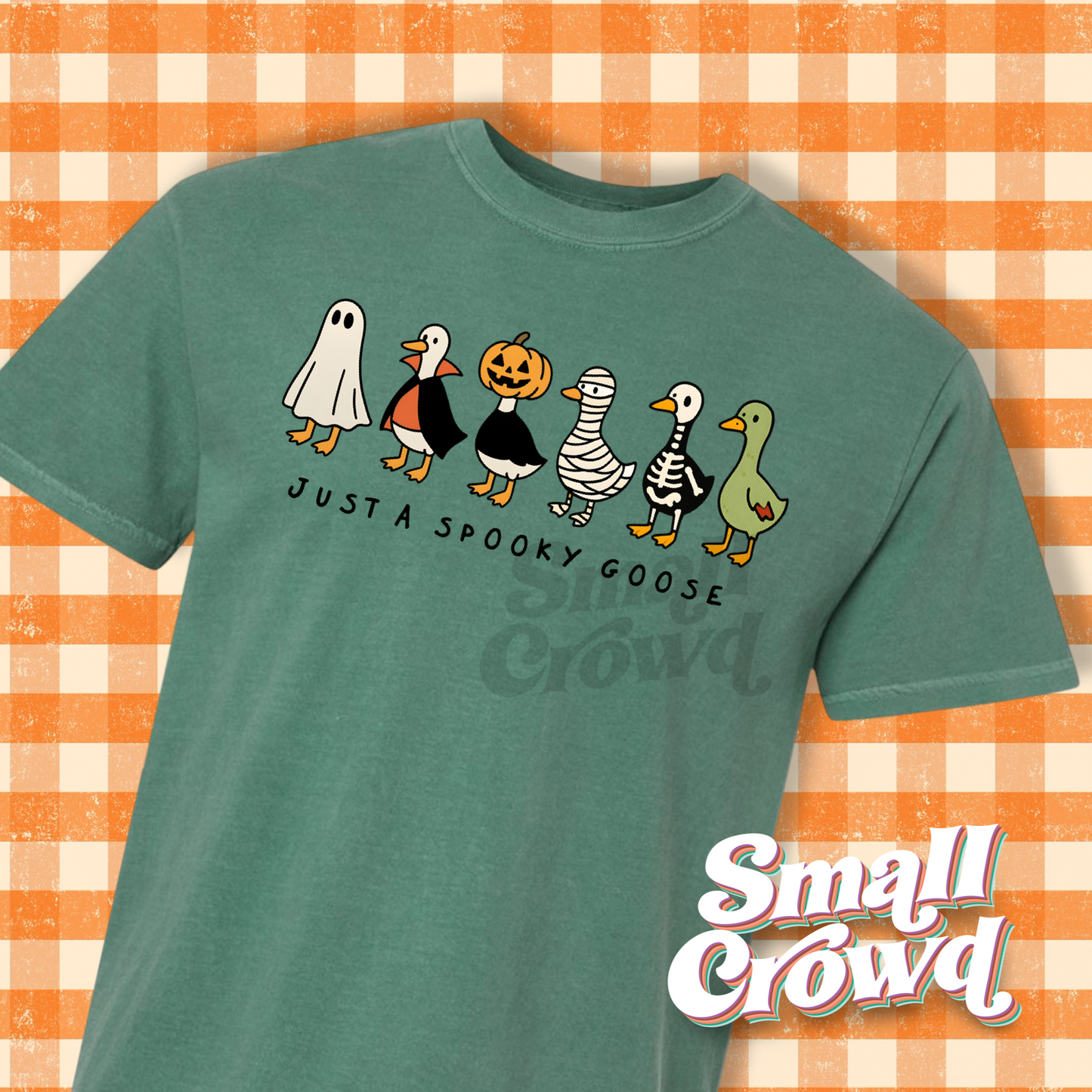 Spooky Goose - Light Green Comfort Colors