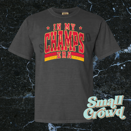 In my Champs Era VINTAGE SPORT - Pepper Comfort Colors