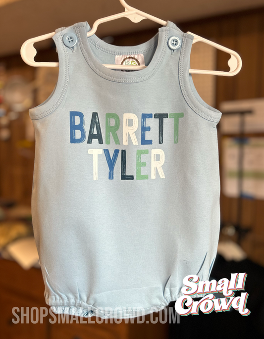 OG Name Bubble Tank - light blue