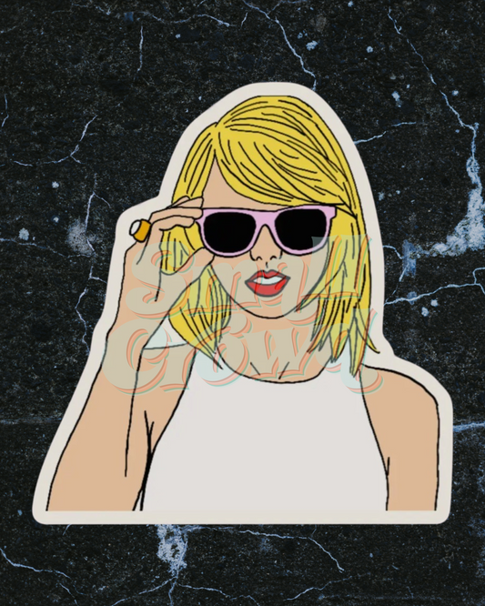 She's Taylor - Laptop/Waterbottle Sticker