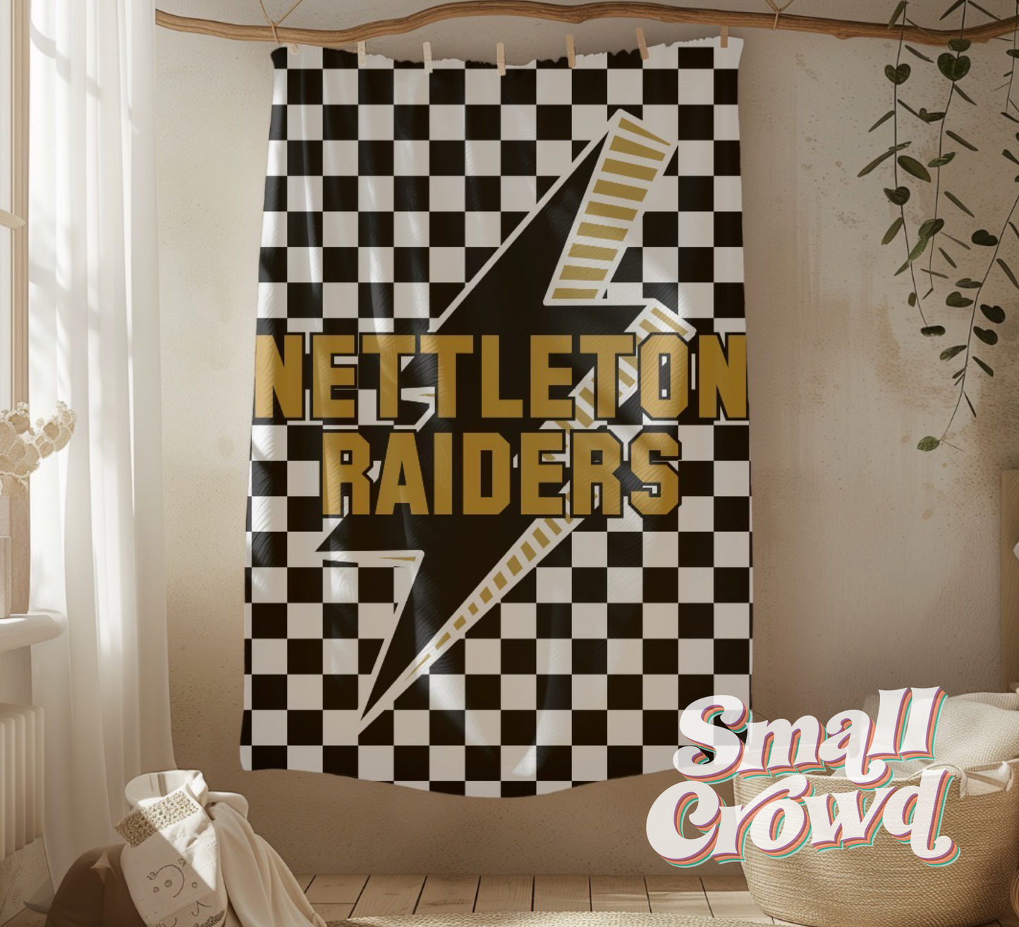 *PREORDER* Nettleton Raiders- Large Minky Blanket - 50in x 60in - 3 week TAT