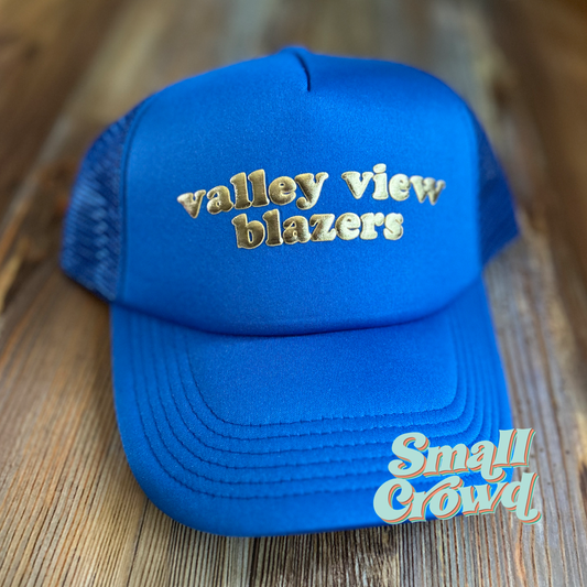 Valley view Blazers Classic - Solid Blue Trucker Hat