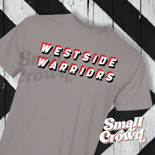 Westside Warriors Retro Block - grey