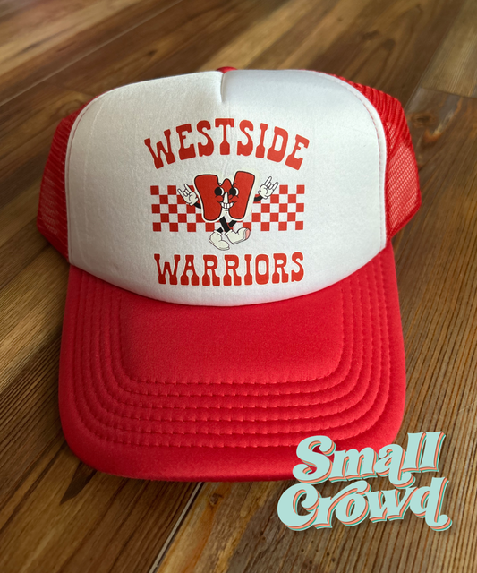 Westside Retro Character - white/red Trucker Hat