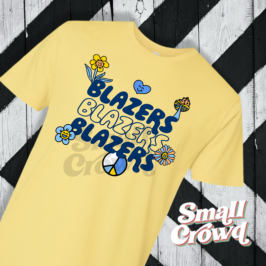 Valley View Y2k girly Tee - Butter