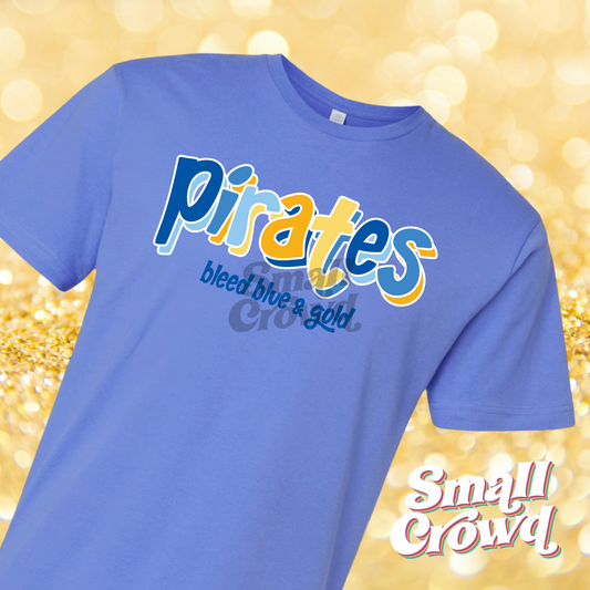 Pirates Double Doodle - Carolina blue
