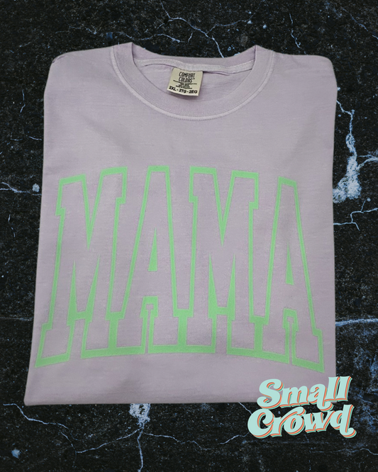 Mint Mama | short sleeve tee - orchid | comfort colors