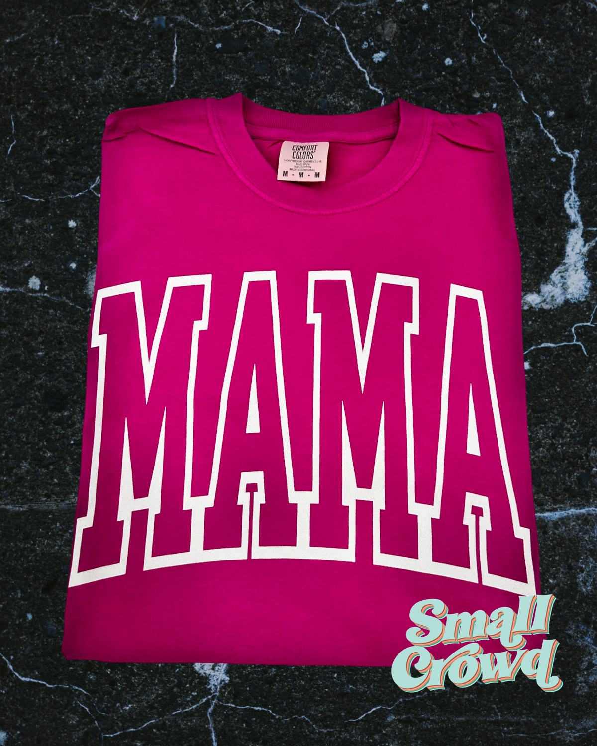 White Mama | short sleeve tee - boysenberry | comfort colors