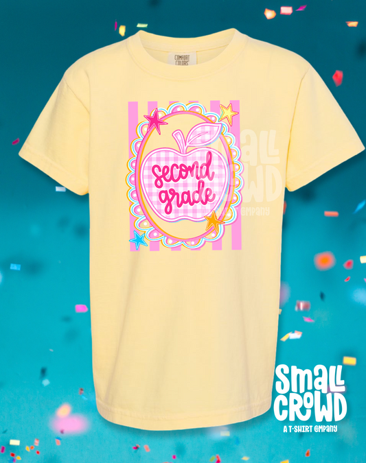 Gingham Apple Grade Level - Butter [PreK - 3rd grade]