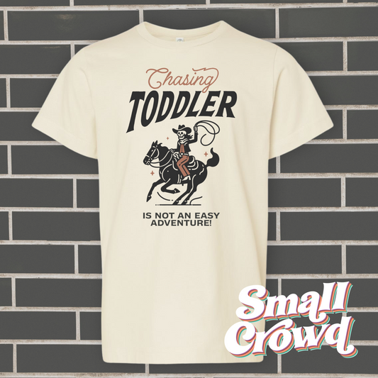 Chasing Toddlers - Ivory tee