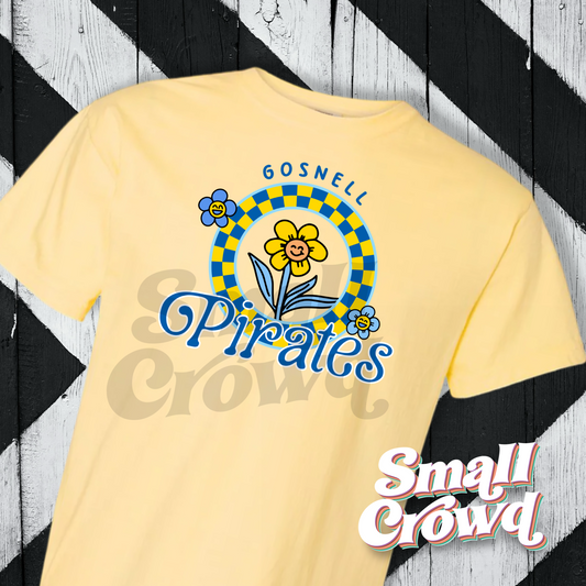 Gosnell Pirates Cool Girl Check - Butter