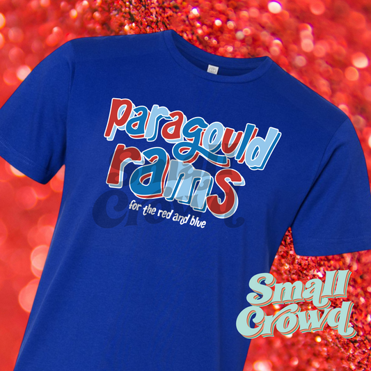 Paragould Rams Double Doodle - royal blue