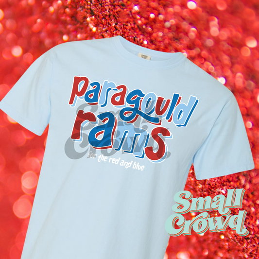 Paragould Rams Double Doodle - Light Blue/Chambray