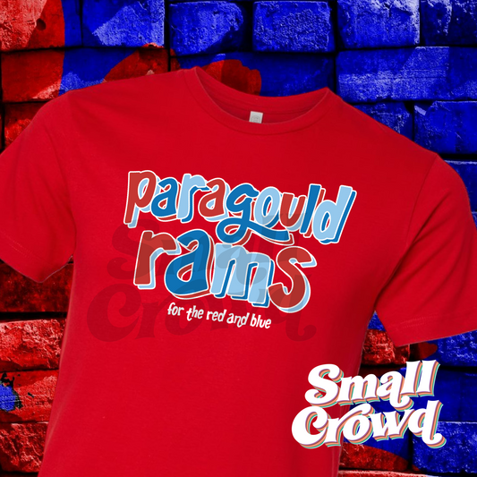 Paragould Rams Double Doodle - red shirt