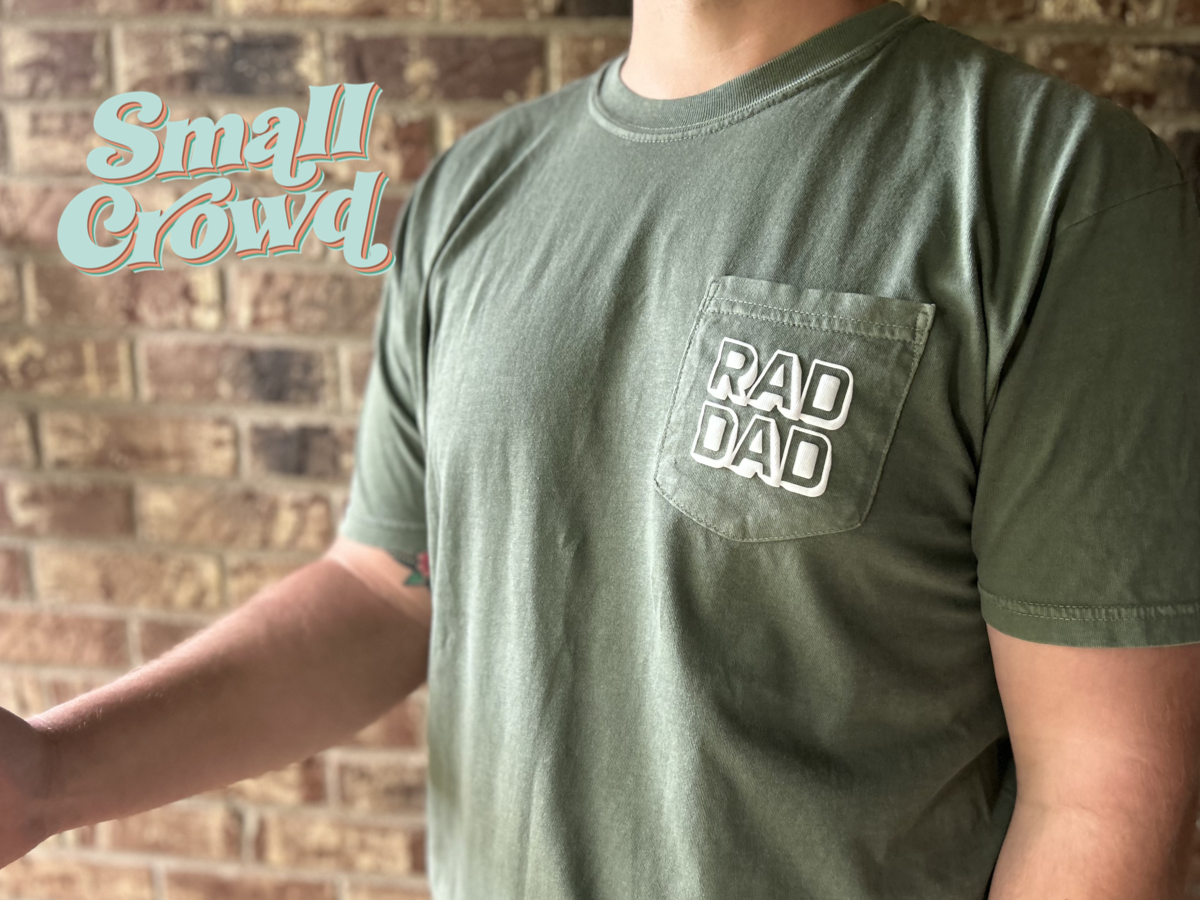 RAD DAD puff pocket tee