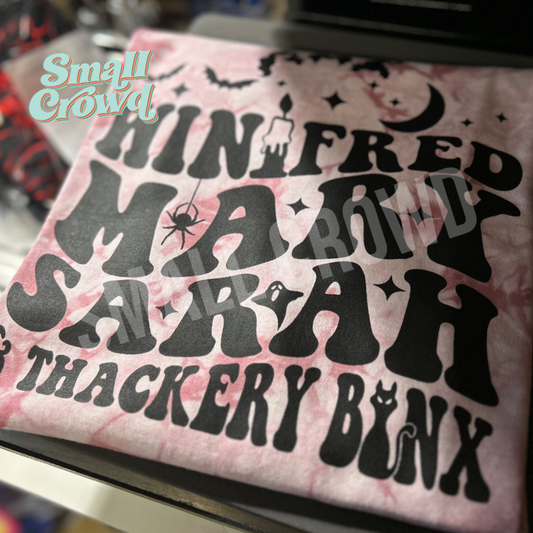 Winifred Mary Sarah Binx graphic tee