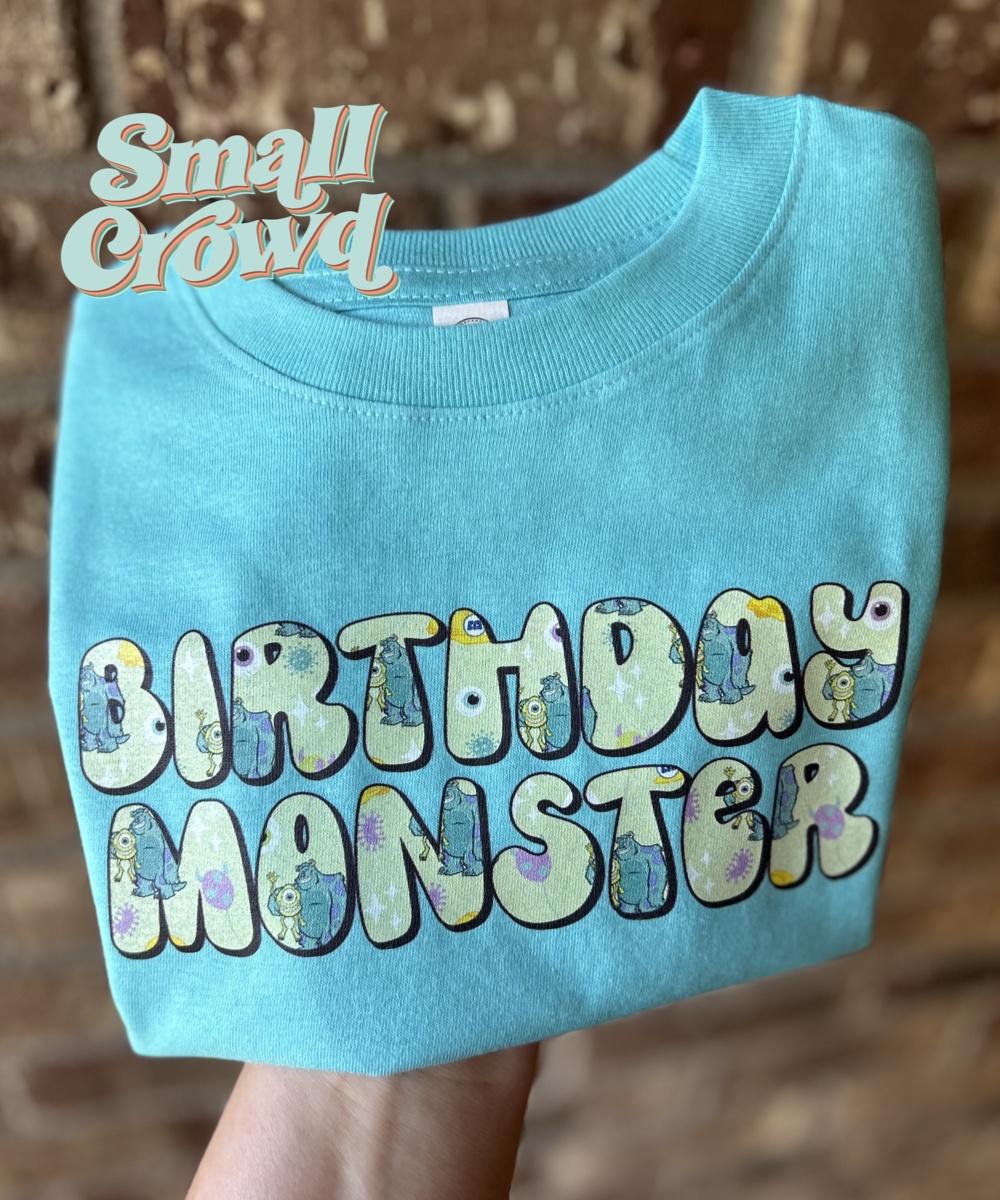 Monsters Name Tee - Caribbean