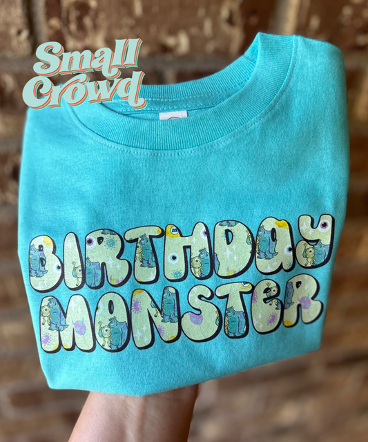 Monsters Name Tee - Caribbean