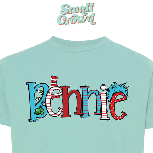 Read Across America Name Tees - Characters