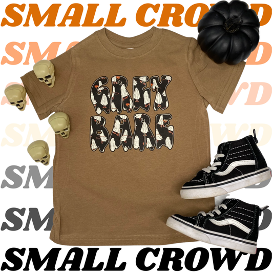 Skater Ghost Name Tee - Coyote Brown