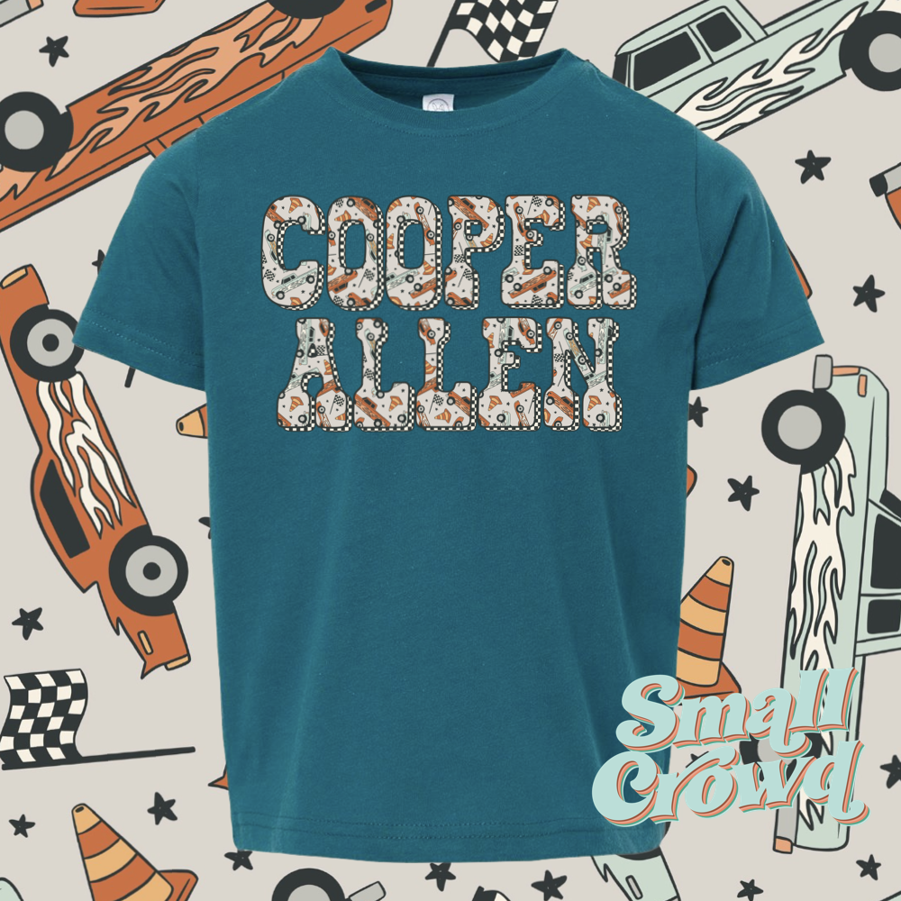 Racing Name Tee - Oceanside