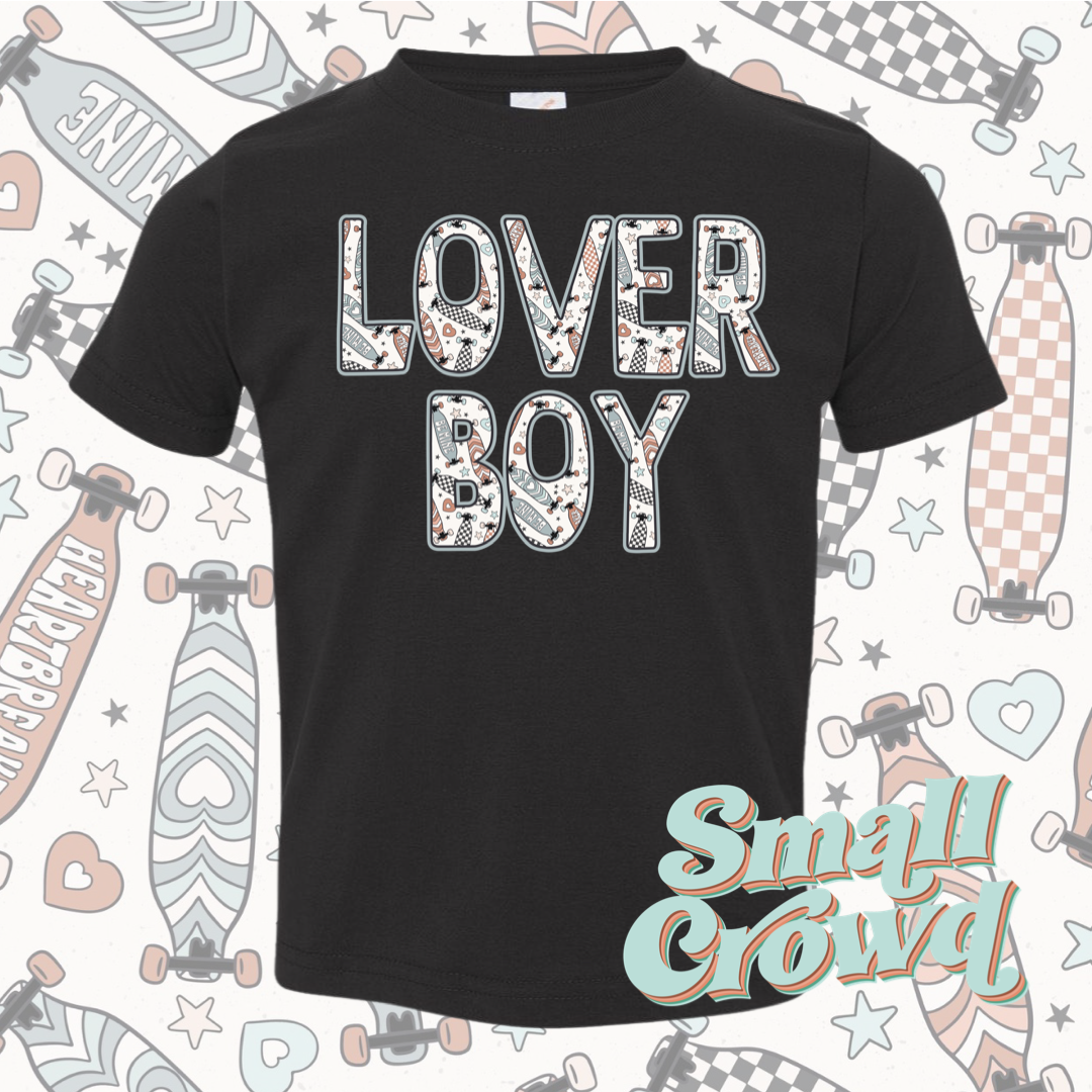 Valentine Skate Name tee - black