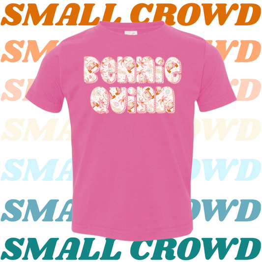 Pink Jeep Name Tee - Raspberry