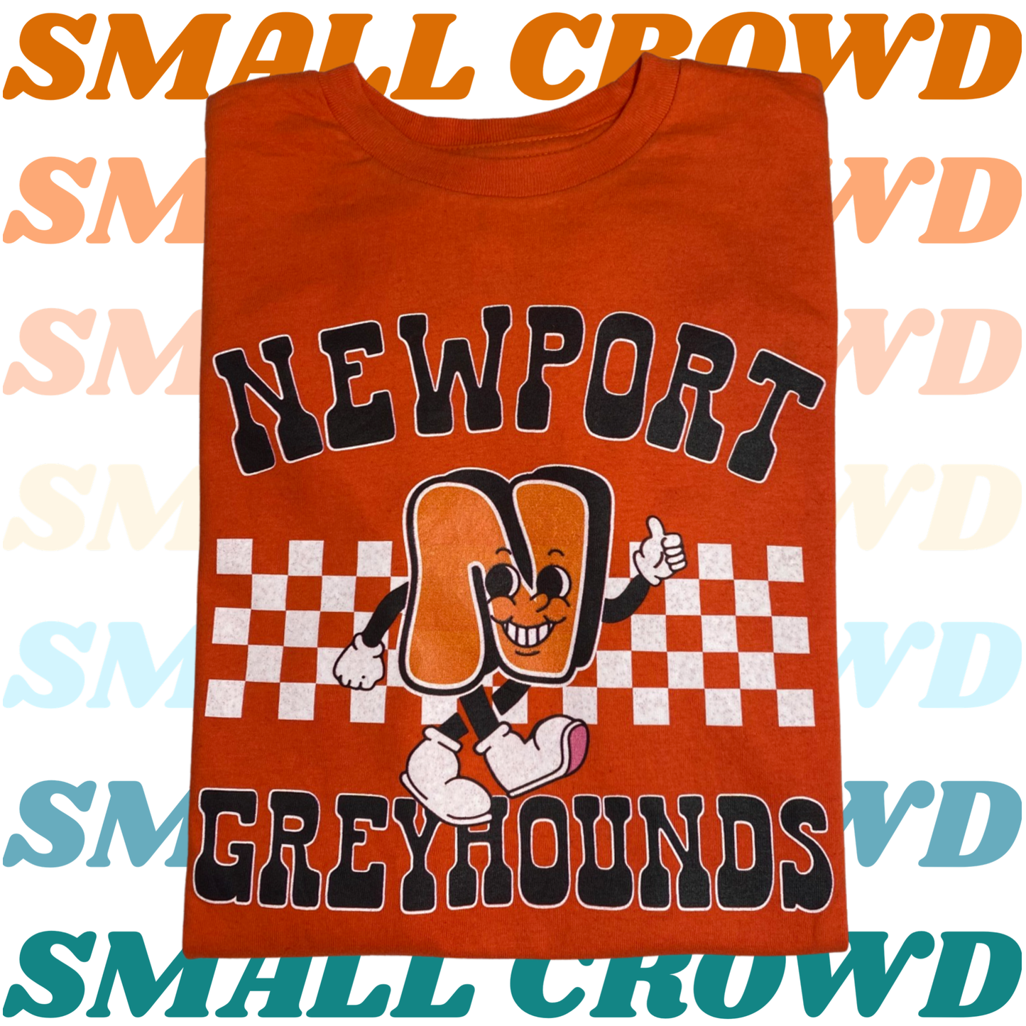 Newport Retro Character School tee -