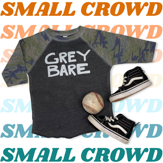 Camo Raglan Name tee - vintage Camo