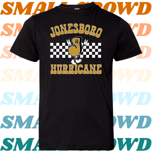 Jonesboro Retro Character School tee - Black