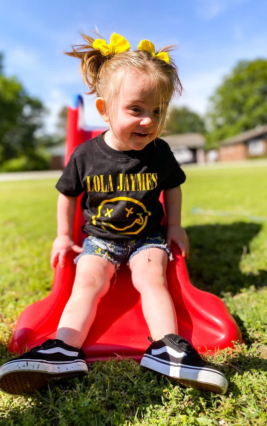 Grunge Inspired Name tee - Black