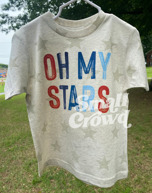 Custom OG Star Name tee - Heather Natural Star tee