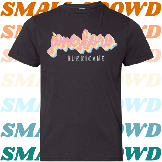 Jonesboro Hurricane Retro Pastel - Black