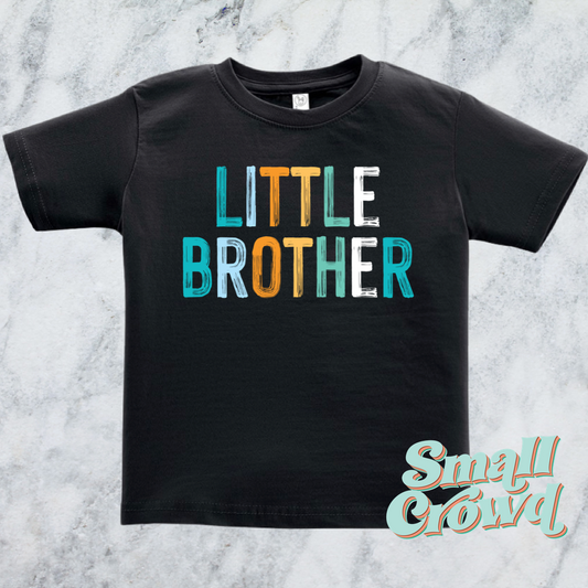 OG Cool Blue/Orange Name Tee - Black