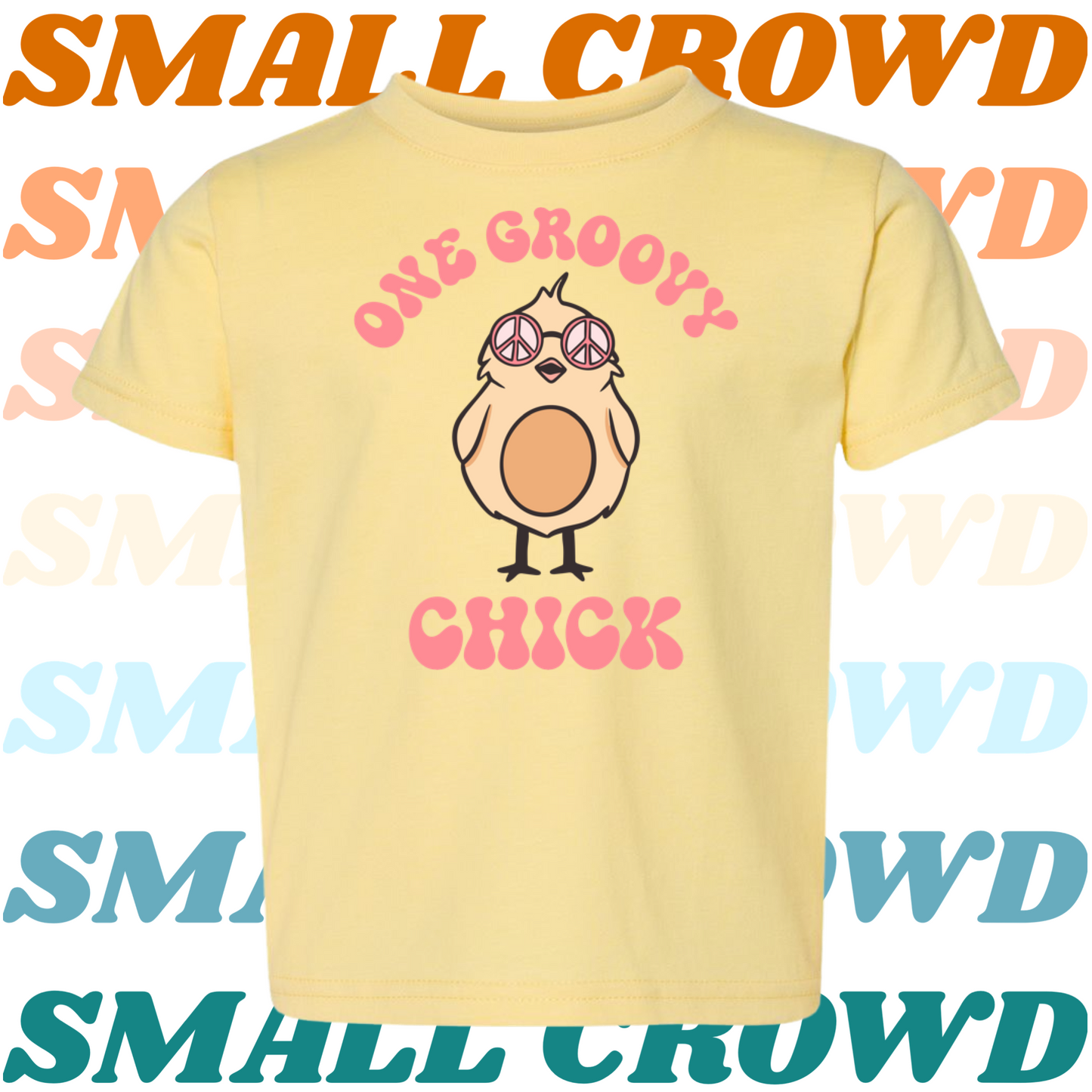 One Groovy Chick Graphic tee - Butter