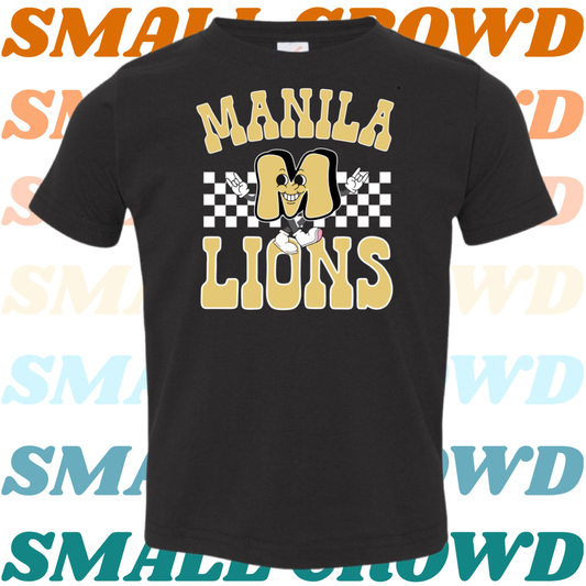 Manila Lions Retro Character School tee -