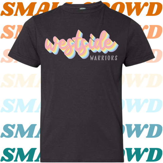 Westside Warriors Retro Pastel - Black