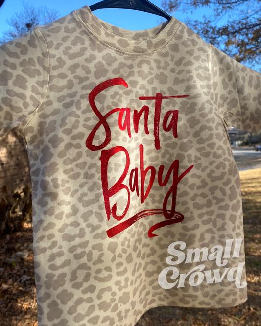 Natural Leopard Tee - Foil